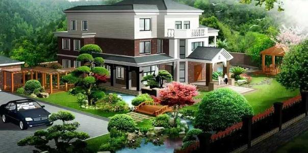 天津別墅景觀設(shè)計